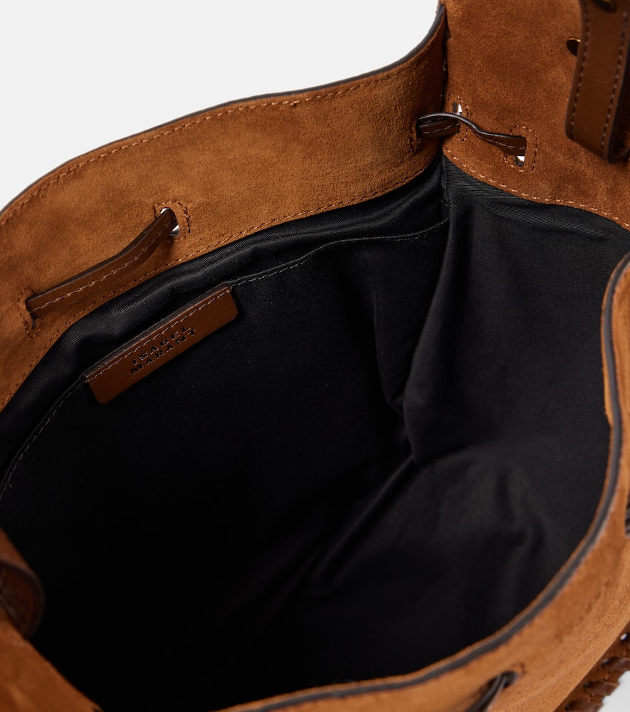 Isabel Marant Silao Medium suede bucket bag