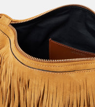 Isabel Marant Leyden Mini fringed suede shoulder bag
