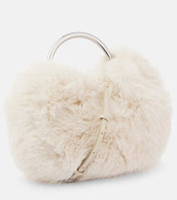 Staud Romeo faux fur tote bag