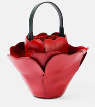 Staud Juliet Small leather tote bag