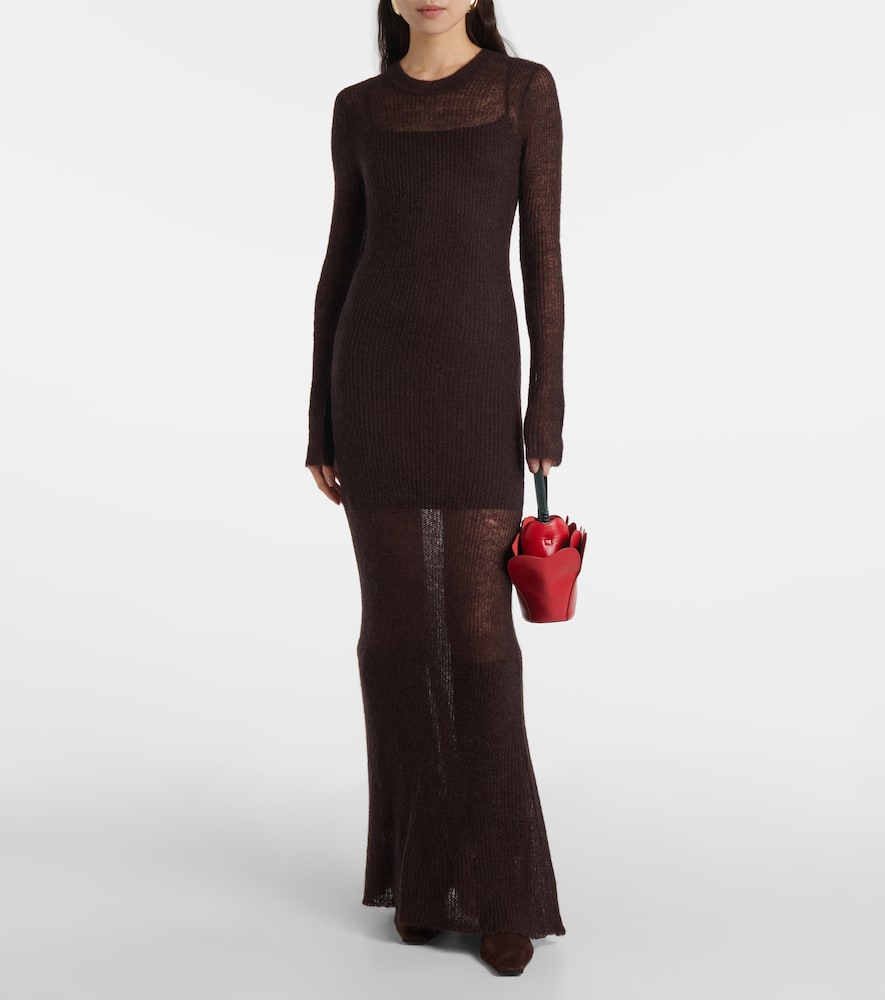 Staud Juliet Small leather tote bag