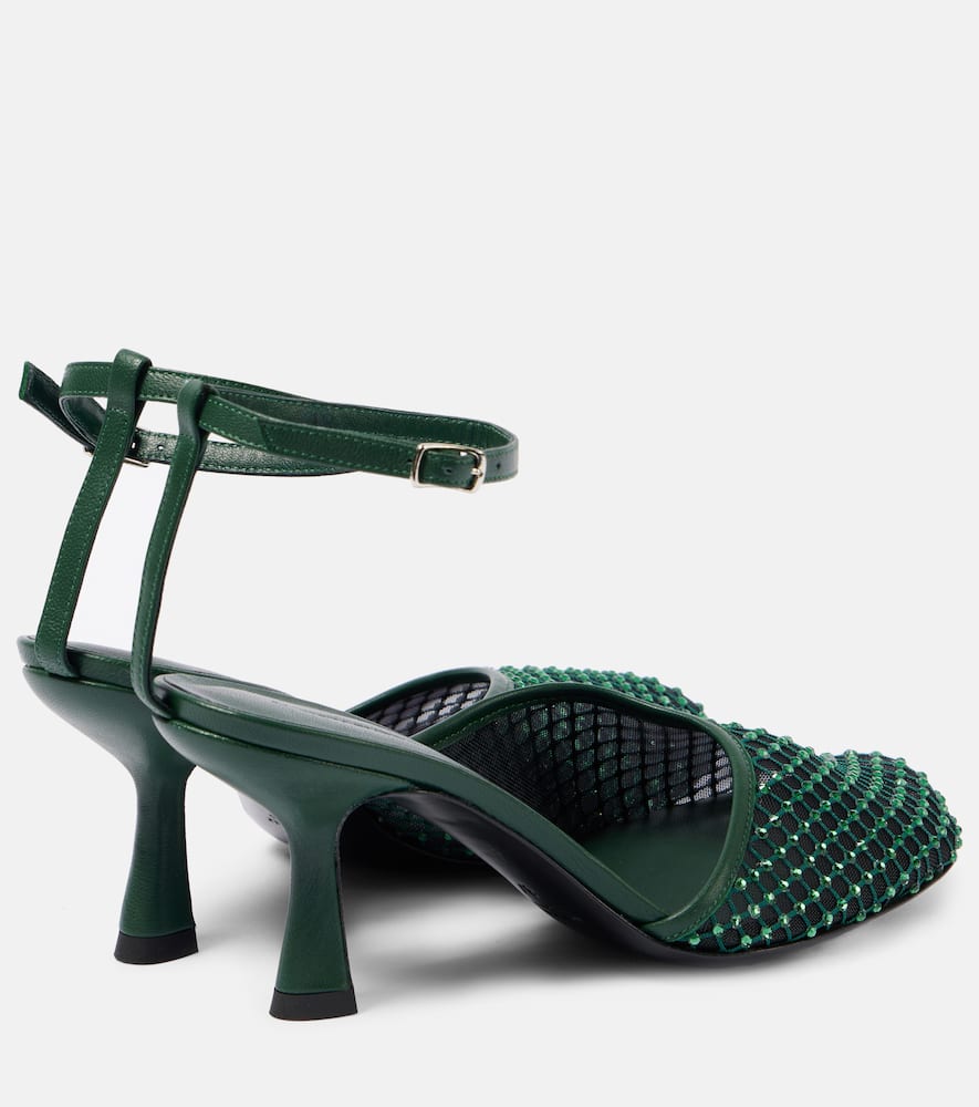 Christopher Esber Minette 80 crystal-embellished pumps
