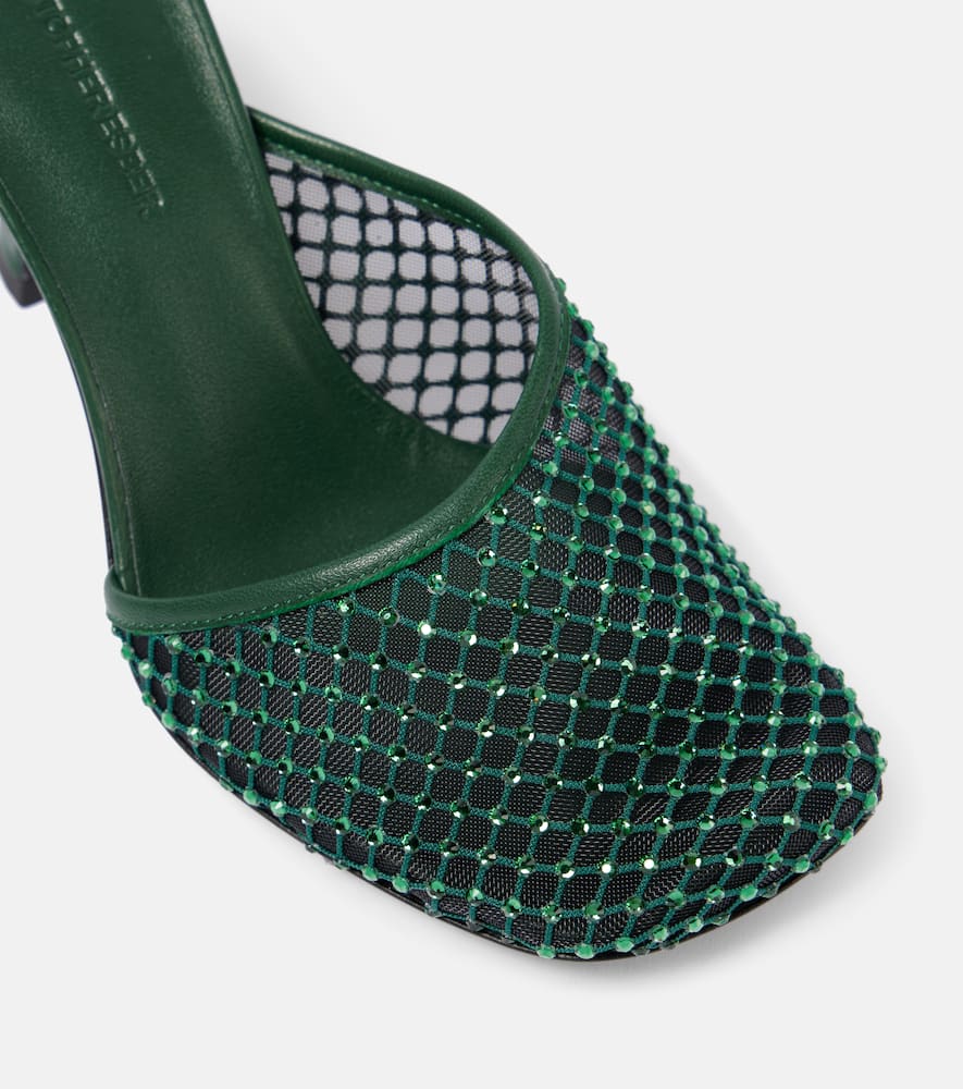 Christopher Esber Minette 80 crystal-embellished pumps