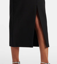 Roland Mouret Paneled cr√É¬™pe midi dress