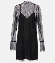 Frame Lace shift dress