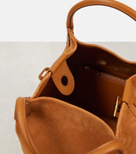 Loro Piana Bale Small leather tote bag