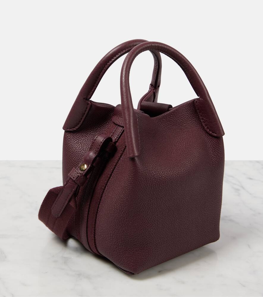 Loro Piana Bale Mini leather shoulder bag