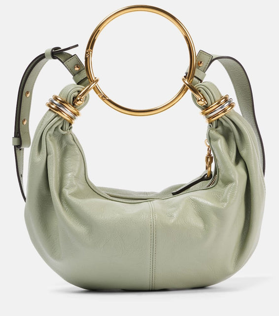 Chloe Bracelet Small leather shoulder bag. Shop Chloe Top-Handle Bags for women now.