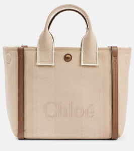 Chloe Chloe Carry Small canvas tote bag. Shop Chloe Tote Bags for women now.
