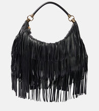 Chloe Foulard fringed leather shoulder bag. Shop Chloe Shoulder Bags for women now.