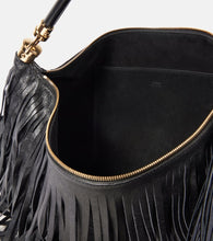 Chloe Foulard fringed leather shoulder bag