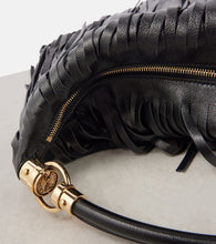 Chloe Foulard fringed leather shoulder bag