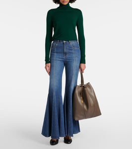 Chloe Chloe Spin Large leather tote bag