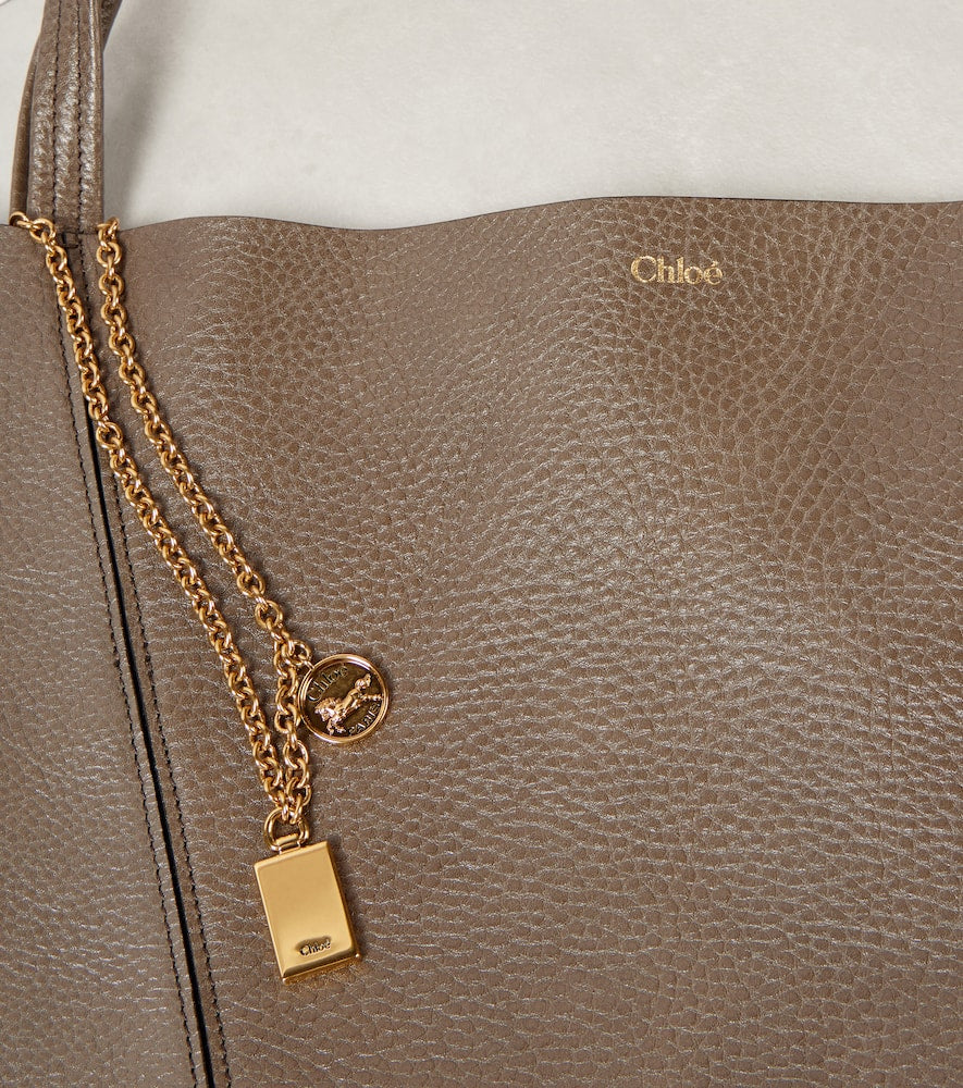Chloe Chloe Spin Large leather tote bag