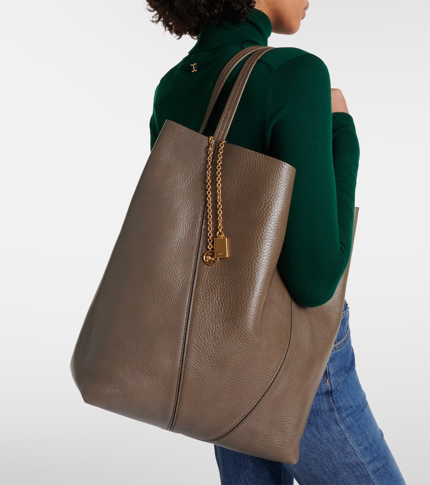 Chloe Chloe Spin Large leather tote bag
