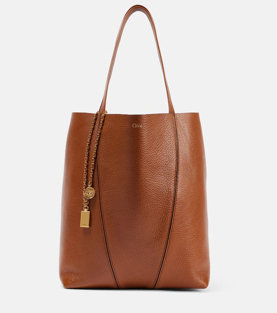 Chloe Spin Medium leather tote bag. Shop Chloe Tote Bags for women now.