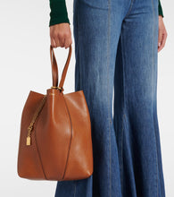 Chloe Spin Medium leather tote bag