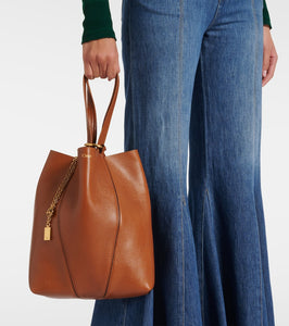 Chloe Spin Medium leather tote bag