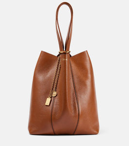Chloe Spin Medium leather tote bag