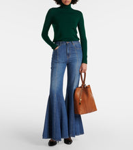 Chloe Spin Medium leather tote bag