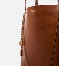 Chloe Spin Medium leather tote bag