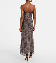 Blumarine Rebrod√É¬© lace midi dress