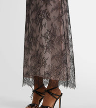 Blumarine Rebrod√É¬© lace midi dress