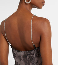 Blumarine Rebrod√É¬© lace midi dress