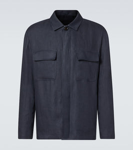 Lardini Linen overshirt