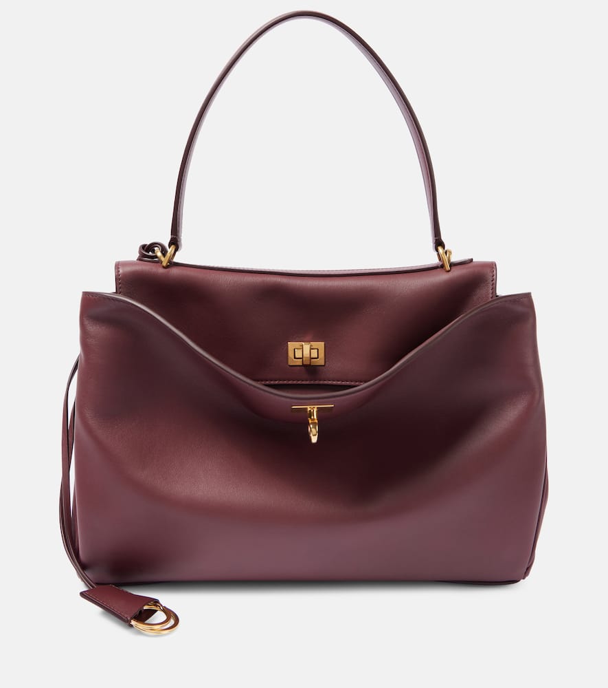 Balenciaga Rodeo Medium leather tote bag. Shop Balenciaga Top-Handle Bags for women now.