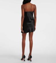 Norma Kamali Cr√É¬™pe satin minidress
