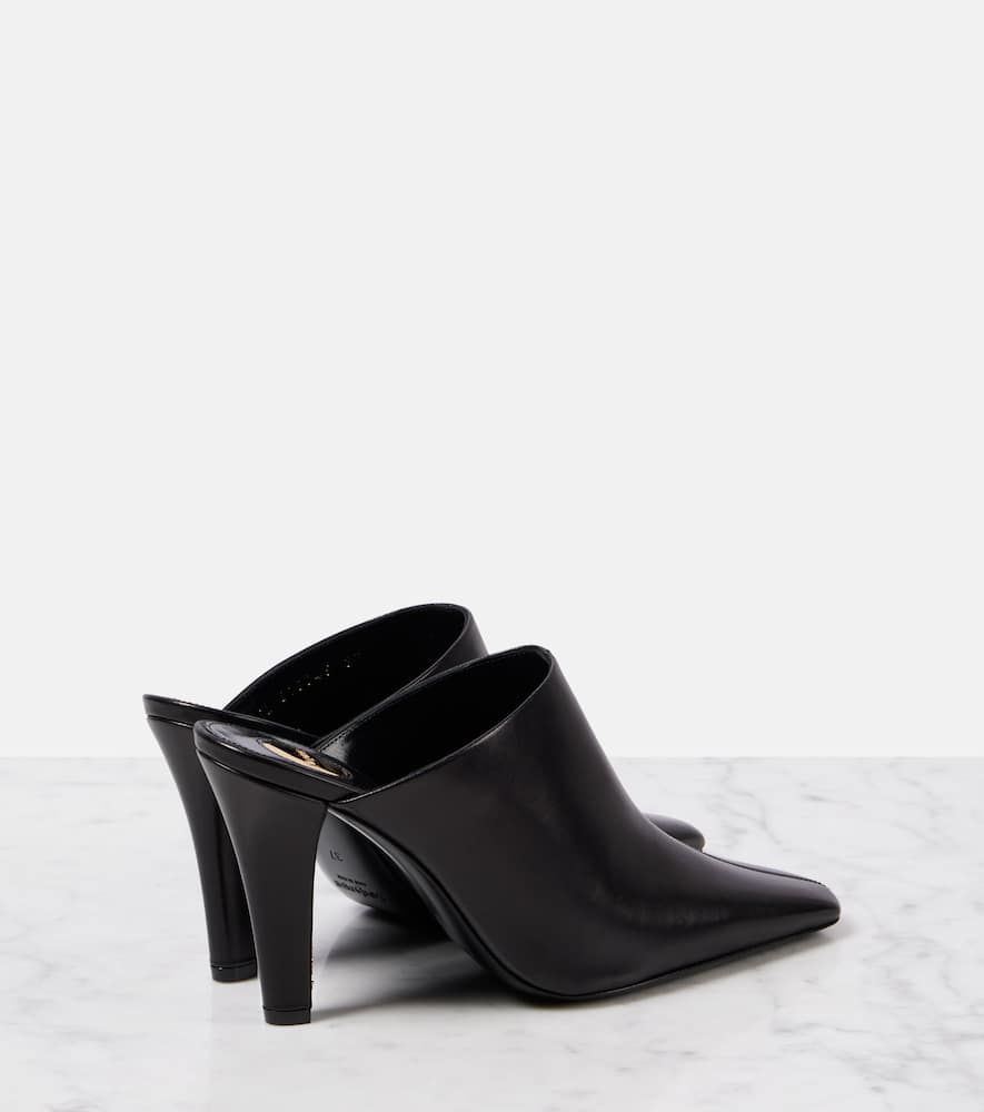 Saint Laurent Jill 95 leather mules
