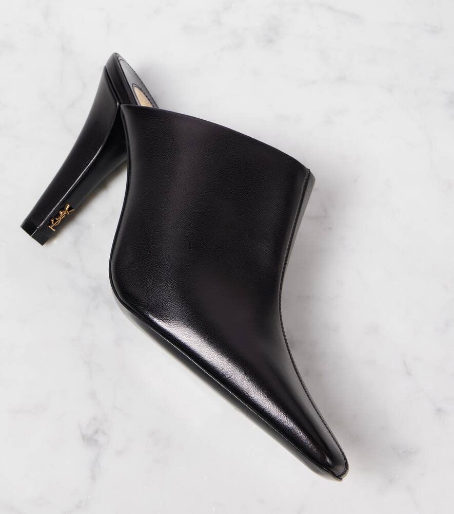 Saint Laurent Jill 95 leather mules