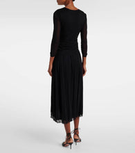 Diane von Furstenberg Gaj mesh midi dress