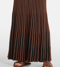 Staud Claretta pleated maxi dress