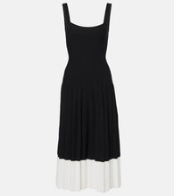 Staud Ellison knitted midi dress