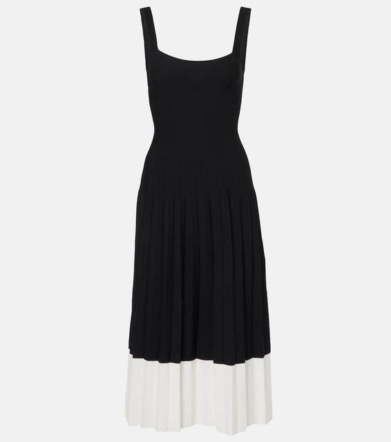 Staud Ellison knitted midi dress