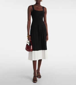 Staud Ellison knitted midi dress