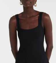 Staud Ellison knitted midi dress