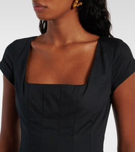 Staud Cotton poplin midi dress