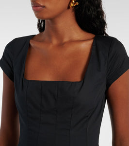Staud Cotton poplin midi dress