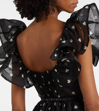 Zimmermann Crush polka-dot ruffled linen and silk midi dress