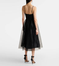 Zimmermann Tulle corset midi dress