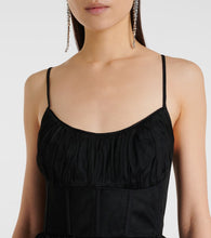 Zimmermann Tulle corset midi dress