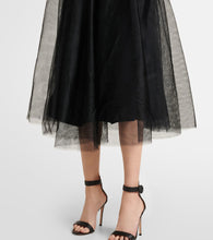 Zimmermann Tulle corset midi dress