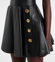 Givenchy Embellished leather minidress