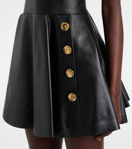 Givenchy Embellished leather minidress