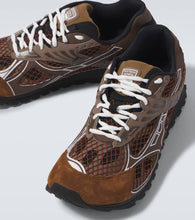 Bottega Veneta Orbit suede-trimmed sneakers
