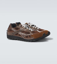 Bottega Veneta Orbit suede-trimmed sneakers
