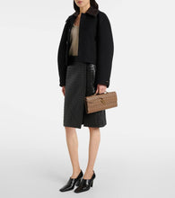 Bottega Veneta Andiamo Intrecciato leather clutch